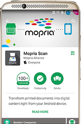 Scan to Android using Mopria Scan